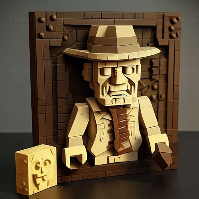 3D модель Игра Лего Индиана Джонс Оригинальные приключения (STL)